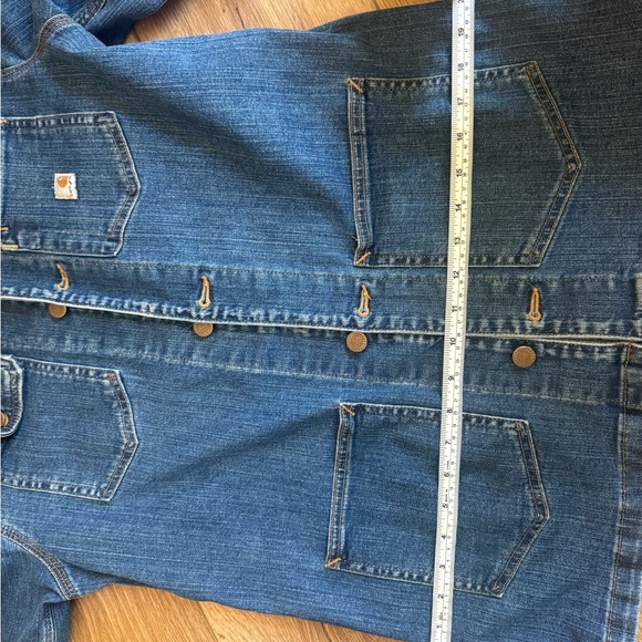 Carhartt Classic Blue Denim Coat - Picture 4 of 6